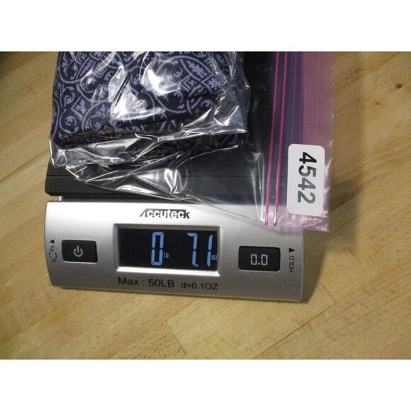 Croft & Barrow 2X Classic Tee Purple Geometric Pattern Short Sleeve Womens Top - Picture 6 of 6